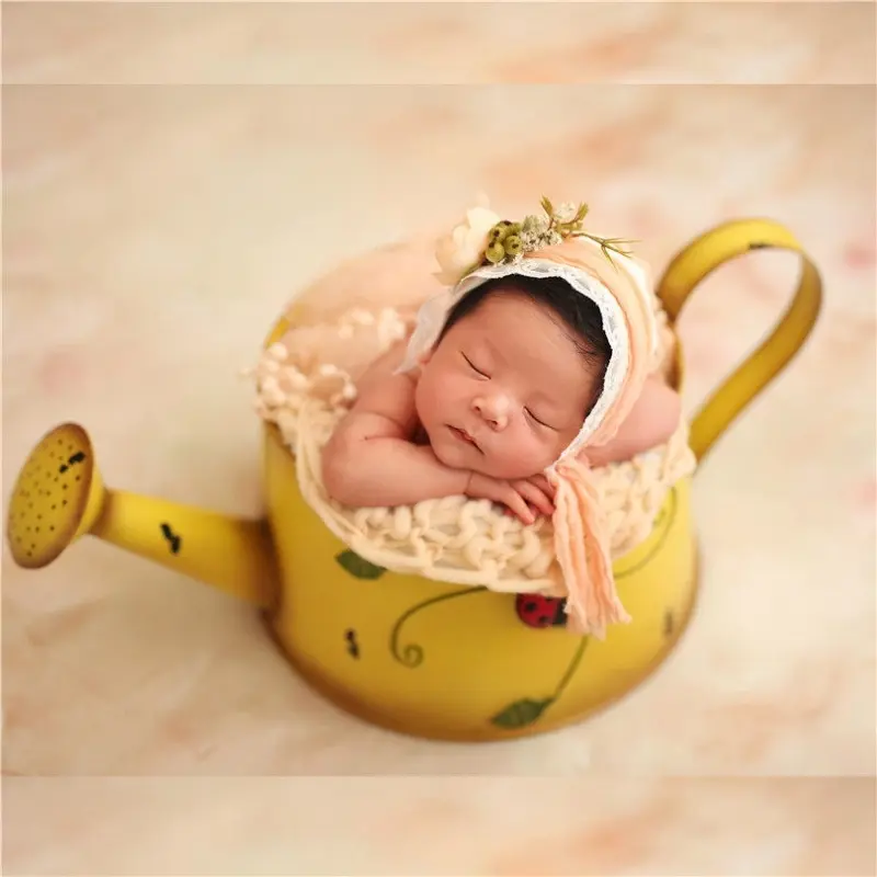 Iron Flower Pot Props - Newborn Photography Props - Image 3